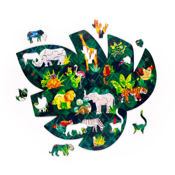 130pc Wooden Jigsaw Puzzle - Animal Kingdom - Image 6