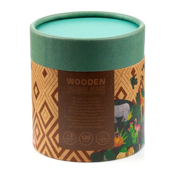 130pc Wooden Jigsaw Puzzle - Animal Kingdom - Image 8