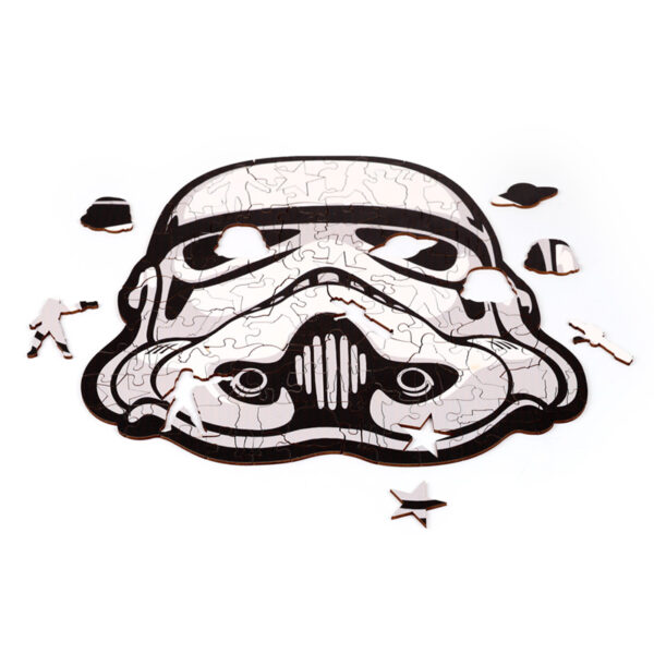 130pc Wooden Jigsaw Puzzle - The Original Stormtrooper - Image 2