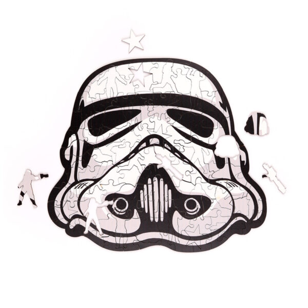130pc Wooden Jigsaw Puzzle - The Original Stormtrooper - Image 6