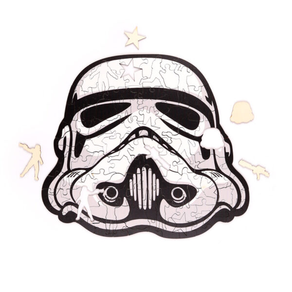 130pc Wooden Jigsaw Puzzle - The Original Stormtrooper - Image 9