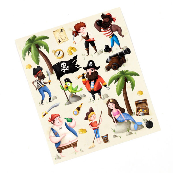 90pc Wooden Jigsaw Puzzle - Jolly Roger Pirates - Image 5