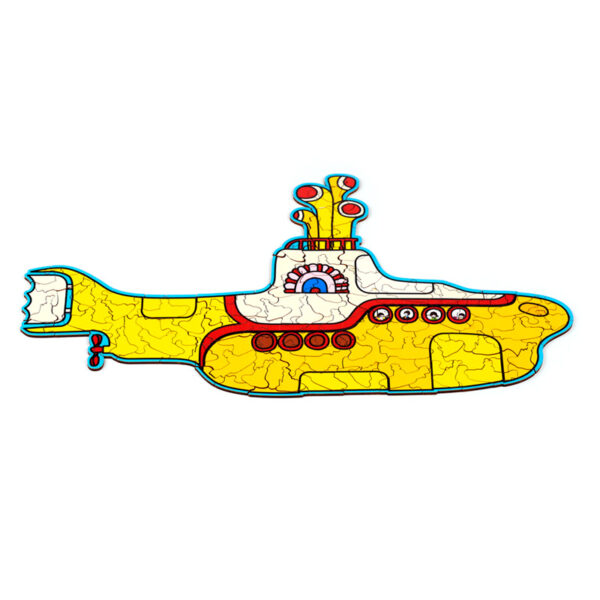130pc Wooden Jigsaw Puzzle - The Beatles Yellow Submarine - Image 5