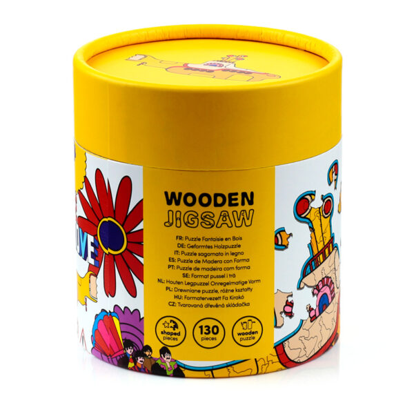 130pc Wooden Jigsaw Puzzle - The Beatles Yellow Submarine - Image 8