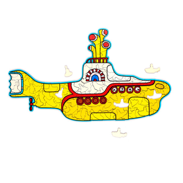 130pc Wooden Jigsaw Puzzle - The Beatles Yellow Submarine - Image 9