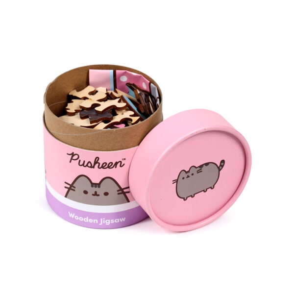 130pc Wooden Jigsaw Puzzle - Pusheen the Cat Core - Image 4