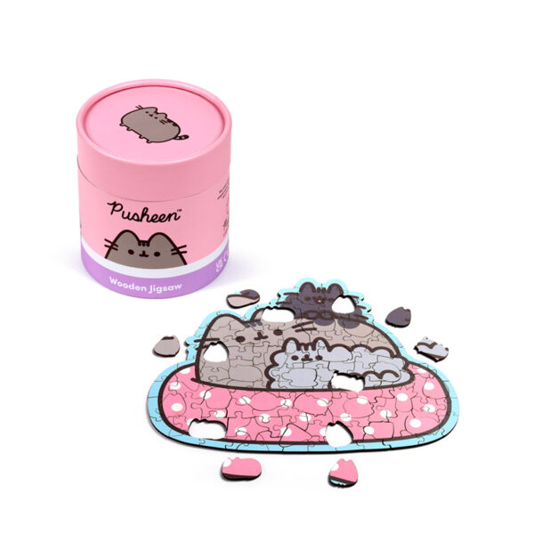130pc Wooden Jigsaw Puzzle - Pusheen the Cat Core - Image 11