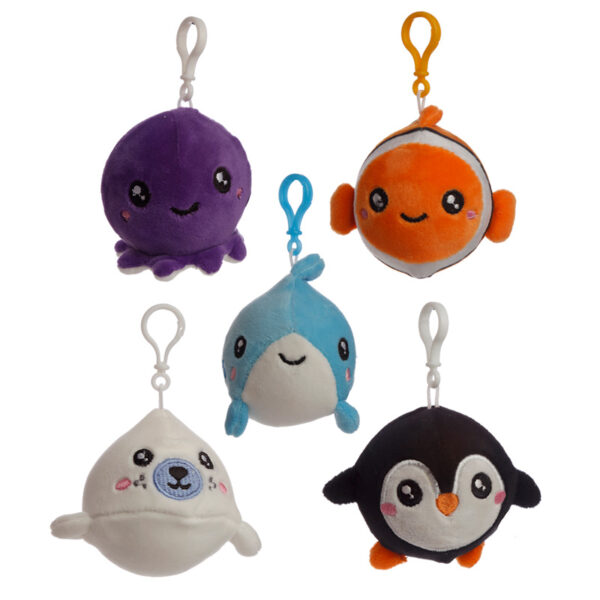 Plush Keyring - Adoramals Squeezies Sealife - Image 2