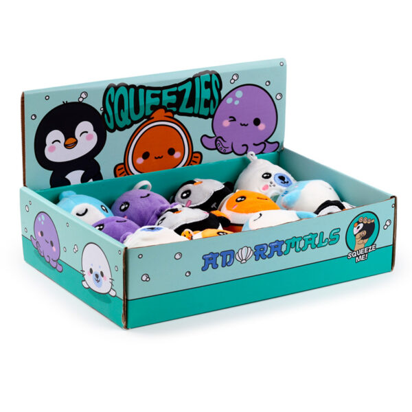 Plush Keyring - Adoramals Squeezies Sealife - Image 8