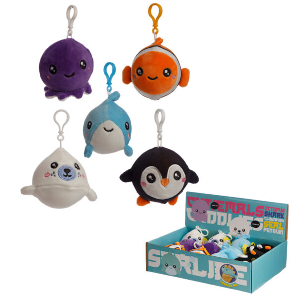 Plush Keyring - Adoramals Squeezies Sealife - Image 9