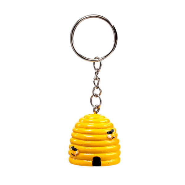 Novelty Keyring - Nectar Meadows Beehive - Image 2