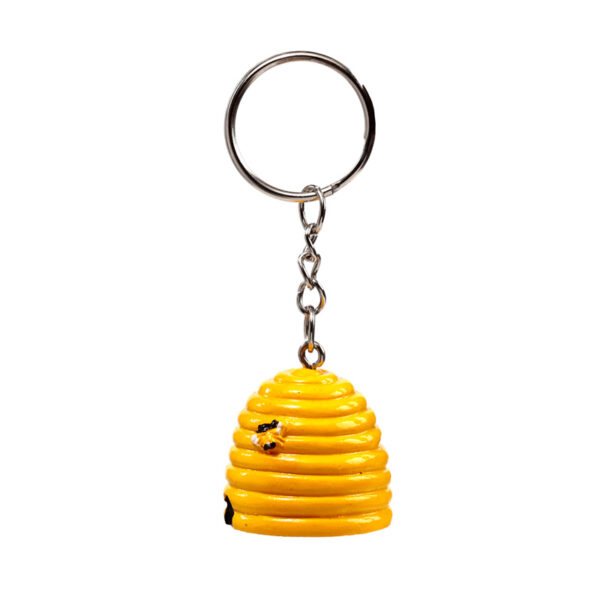 Novelty Keyring - Nectar Meadows Beehive - Image 3
