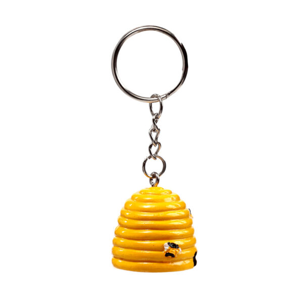 Novelty Keyring - Nectar Meadows Beehive - Image 4