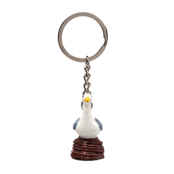 Novelty Keyring - Seagull Buoy on Rope - Image 3