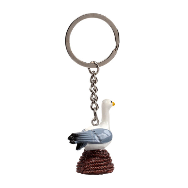 Novelty Keyring - Seagull Buoy on Rope - Image 5
