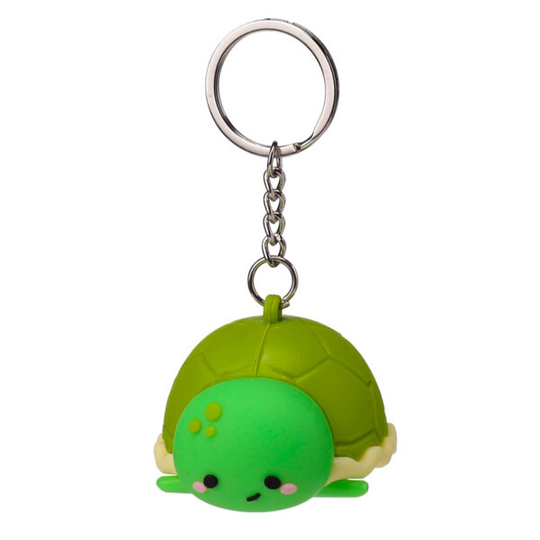 3D PVC Keyring - Adoramals Atlas the Turtle - Image 2