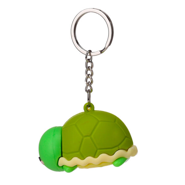 3D PVC Keyring - Adoramals Atlas the Turtle - Image 4