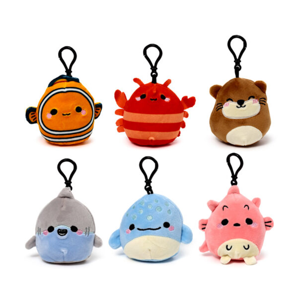 Squidglys Plush Keyring - Sealife - Image 2