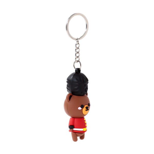 3D PVC Keyring - Arthur the Bear London Guardsman - Image 4