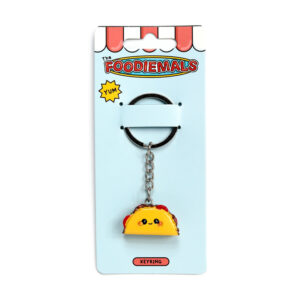 Novelty Keyring - Foodiemals Frida the Taco