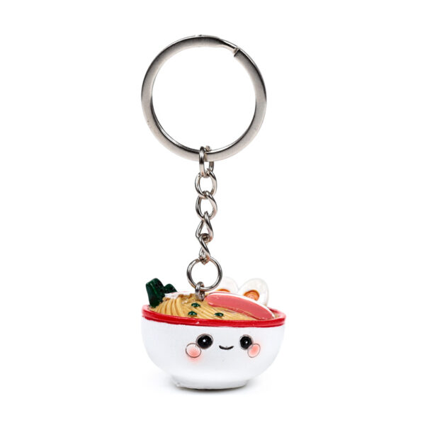 Novelty Keyring - Foodiemals Nori the Ramen - Image 2