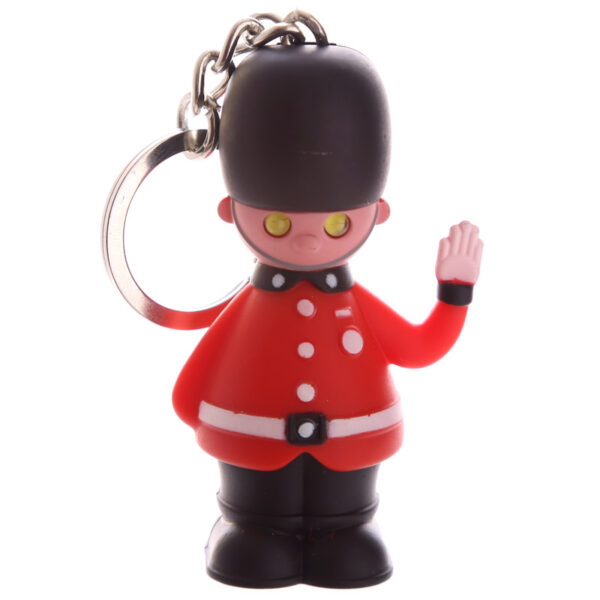 LED Light & Sound Keyring - Rule Britannia Guardsman - Image 2