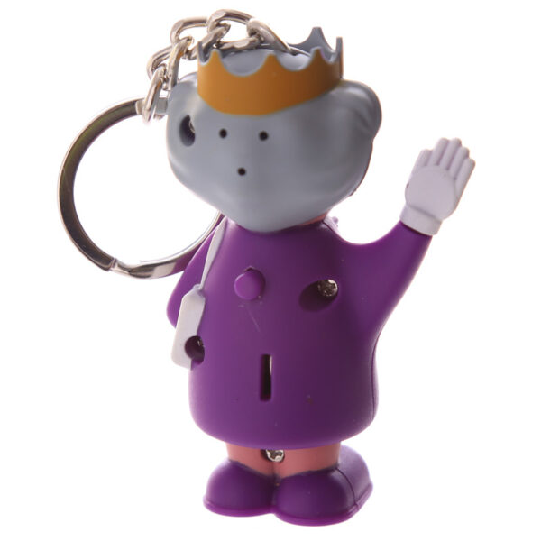 LED Light & Sound Keyring - Rule Britannia Queen - Image 3