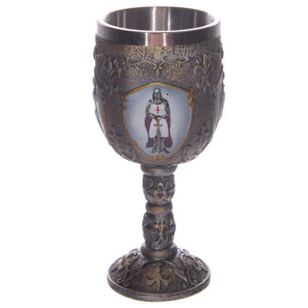 Decorative Fantasy Knight Goblet - Image 3
