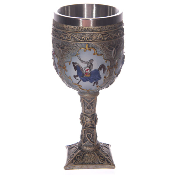 Decorative Fantasy Knight Goblet - Image 6