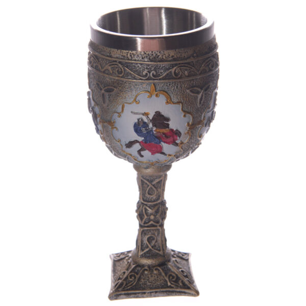 Decorative Fantasy Knight Goblet - Image 7