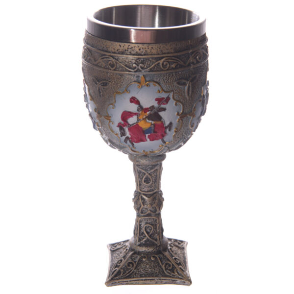 Decorative Fantasy Knight Goblet - Image 9