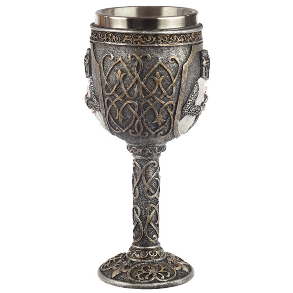 Collectable Decorative Knight Goblet - Image 2