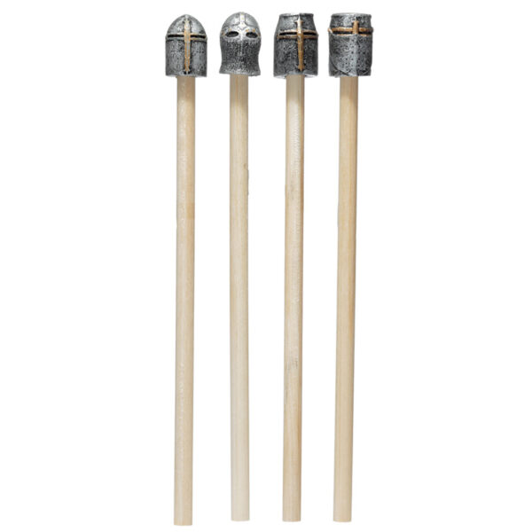 Fun Kids Novelty Pencil with Topper - Medieval Knight - Image 2