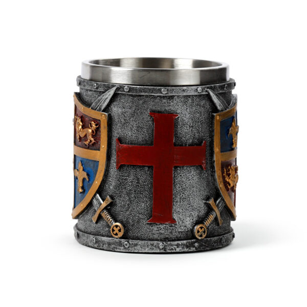 Decorative Tankard - Coat of Arms Gold & Silver - Image 7