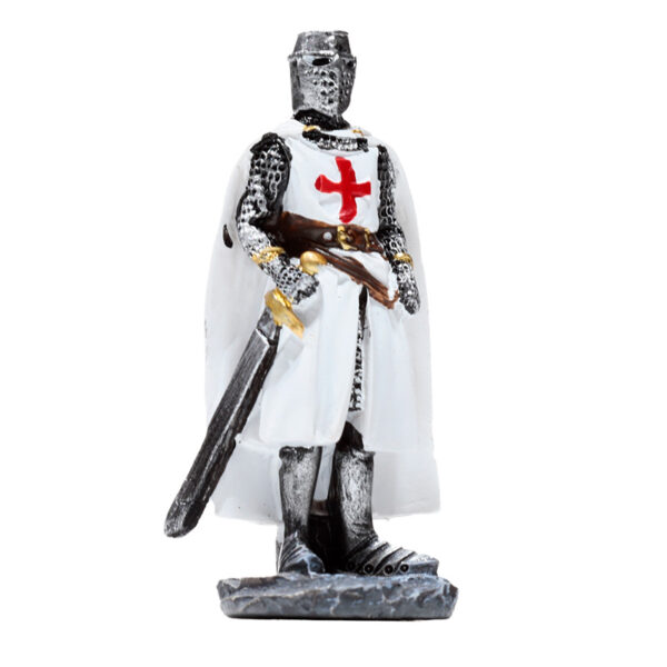 Fantasy Knight Ornament - Crusader Knight Protector - Image 2