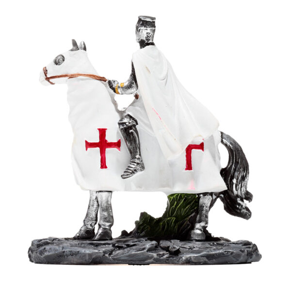Fantasy Knight Ornament - Crusader Knight on Horseback Protector - Image 5