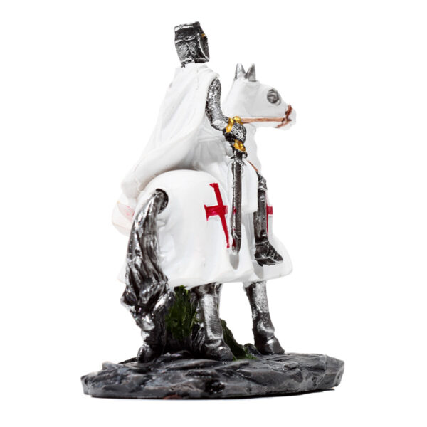 Fantasy Knight Ornament - Crusader Knight on Horseback Protector - Image 6