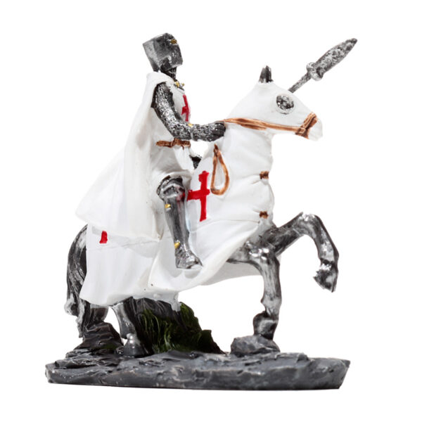 Fantasy Knight Ornament - Crusader Knight on Horseback Protector - Image 8