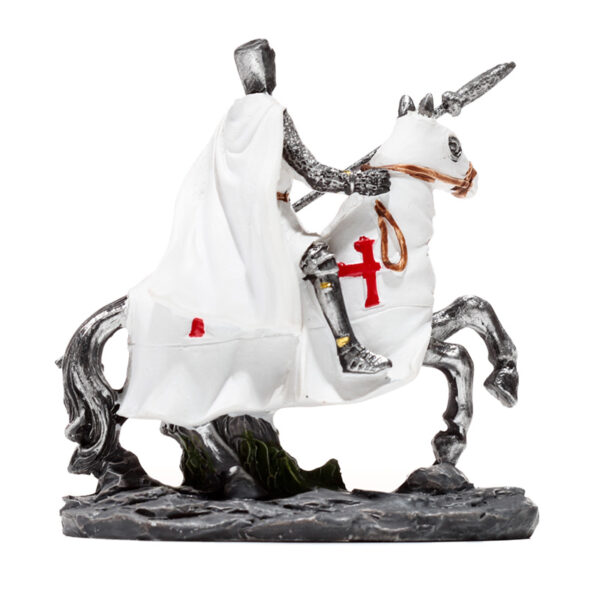 Fantasy Knight Ornament - Crusader Knight on Horseback Protector - Image 9