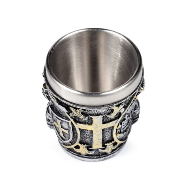 Decorative Shot Glass - Medieval Knight with Shield - Image 7