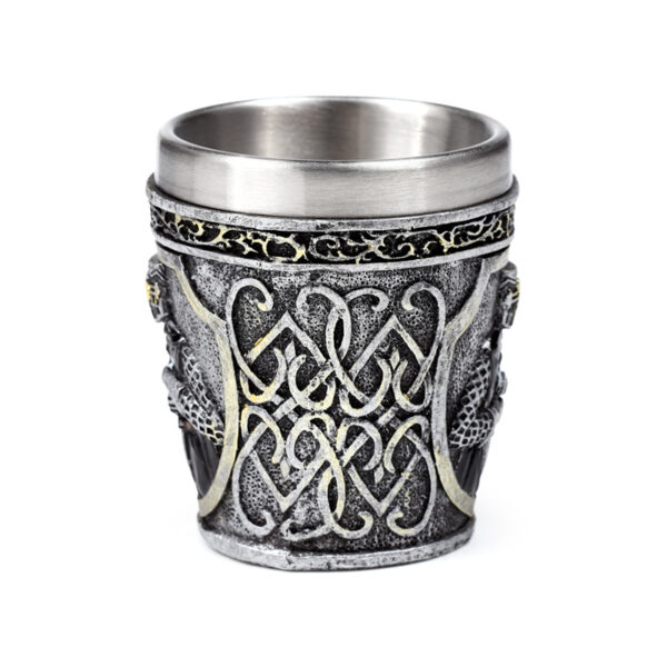 Decorative Shot Glass - Medieval Black Knight - Image 5