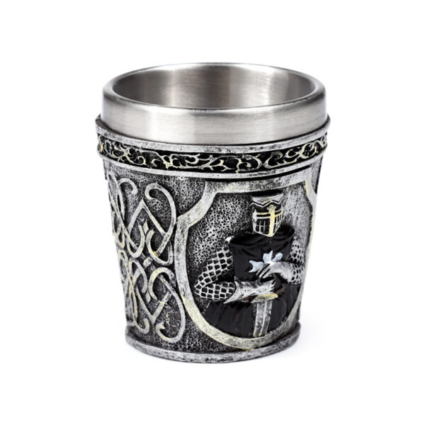 Decorative Shot Glass - Medieval Black Knight - Image 6