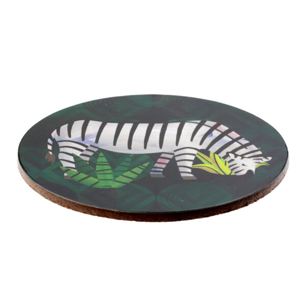 Set of 4 Cork Novelty Coasters - Animal Kingdom - Image 6