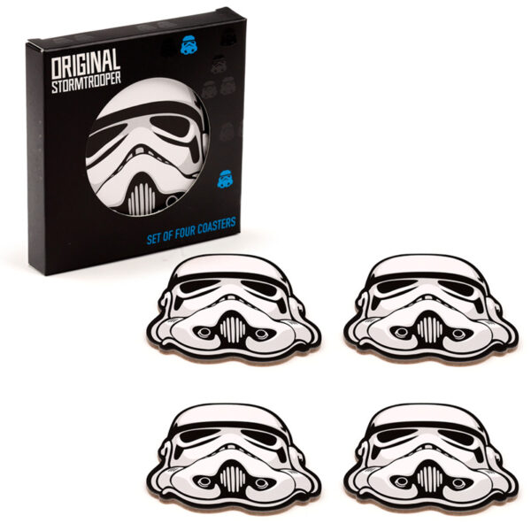 Set of 4 Cork Novelty Coasters - The Original Stormtrooper - Image 6