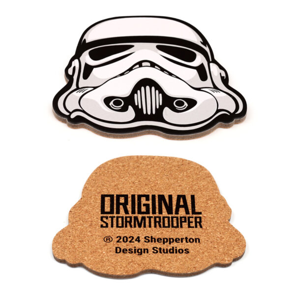 Set of 4 Cork Novelty Coasters - The Original Stormtrooper - Image 7