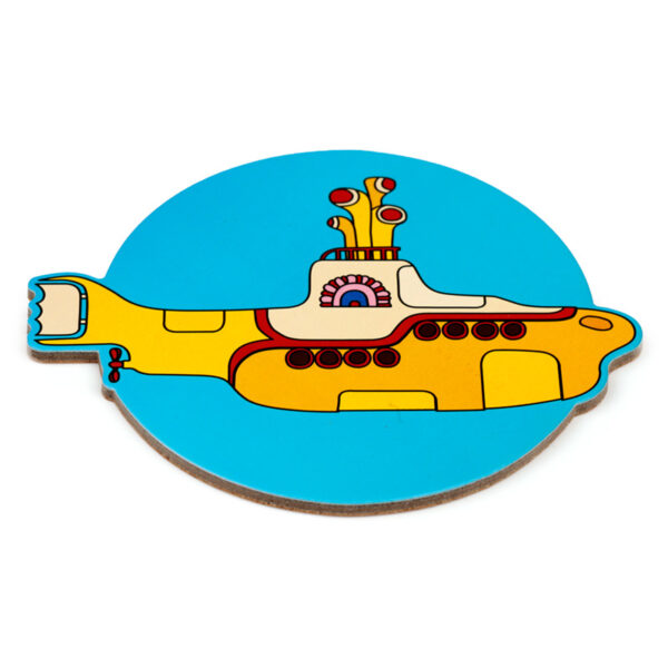 Set of 4 Cork Novelty Coasters - The Beatles Yellow Submarine - Image 3