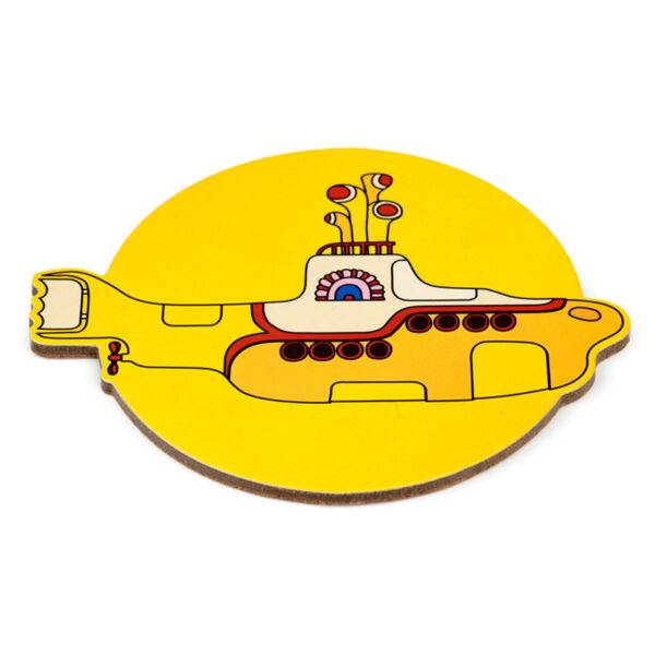 Set of 4 Cork Novelty Coasters - The Beatles Yellow Submarine - Image 4