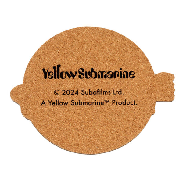 Set of 4 Cork Novelty Coasters - The Beatles Yellow Submarine - Image 5