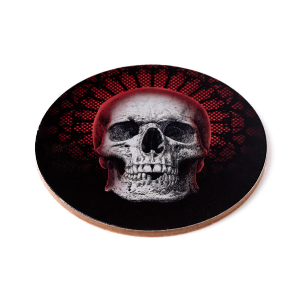 Set of 4 Cork Novelty Coasters - Gothica - Image 3