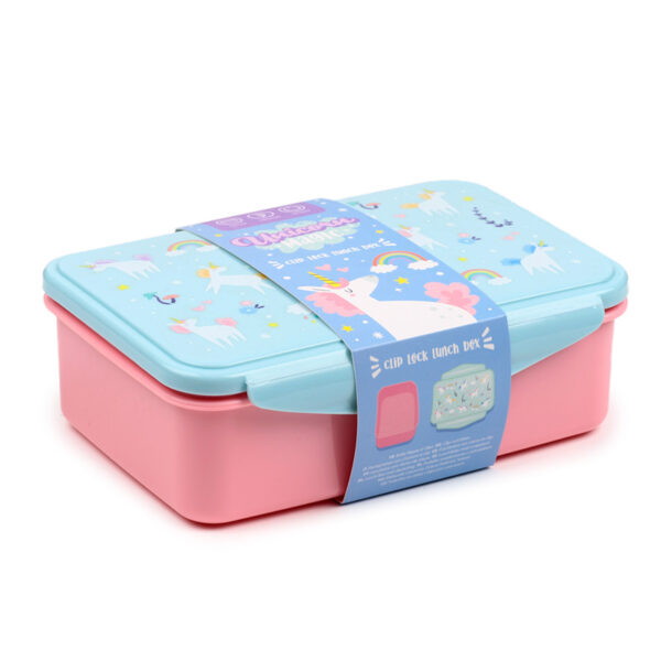 Clip Lock Lunch Box - Unicorn Magic - Image 3